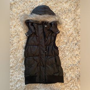 Black Woman’s Puffer Vest Size Small Brand New without Tags